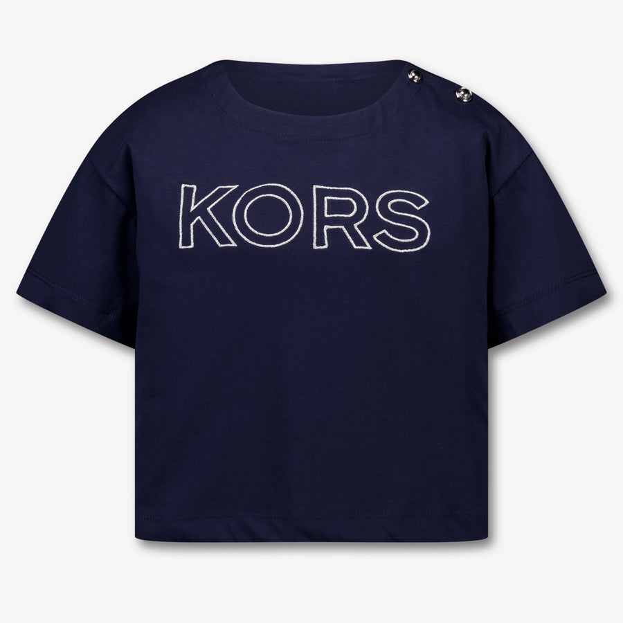 Michael Kors Girls T-Shirt in Navy