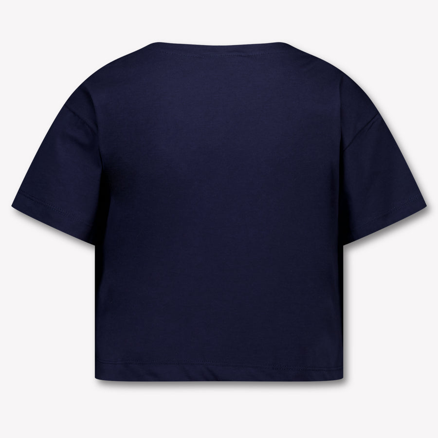 Michael Kors Kids Girls T-Shirt In Navy