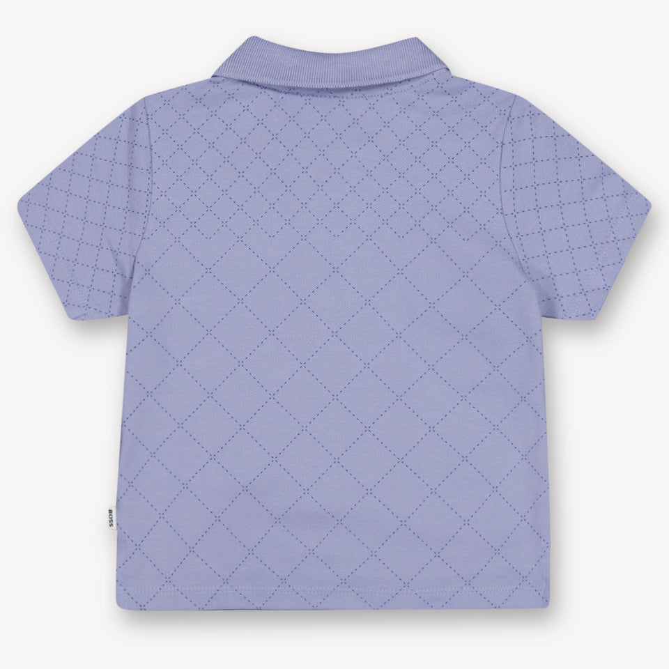 Boss Baby Jongens Polo In Licht Blauw