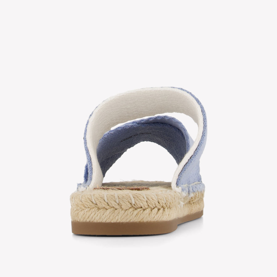 Chloe Meisjes Slippers In Licht Blauw