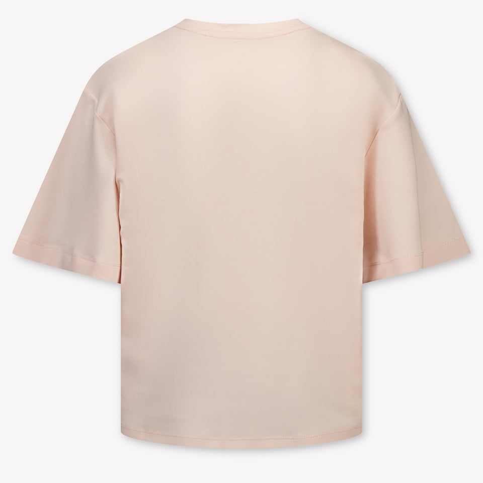 Chloe Kids Girls T-Shirt In Light Pink