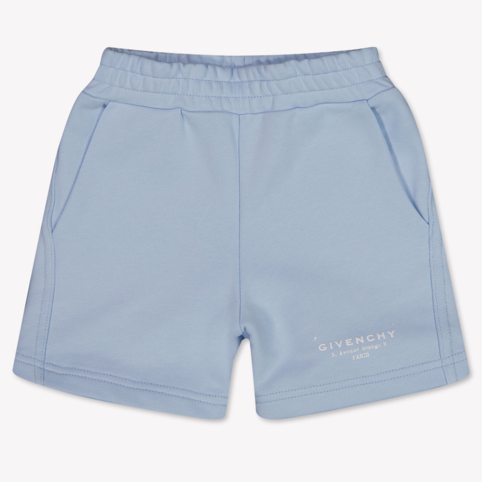 Givenchy Baby Jongens Shorts In Licht Blauw