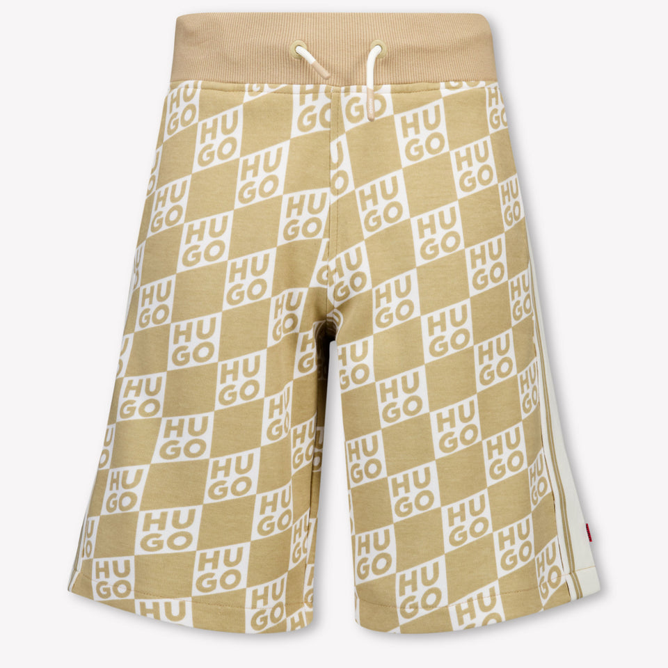 HUGO Kids Boys Shorts In Beige
