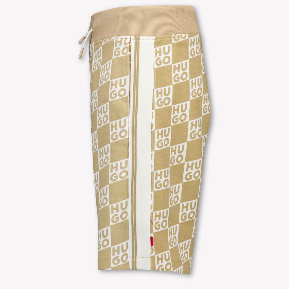 HUGO Kids Boys Shorts In Beige