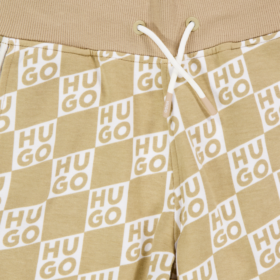 HUGO Kids Boys Shorts In Beige