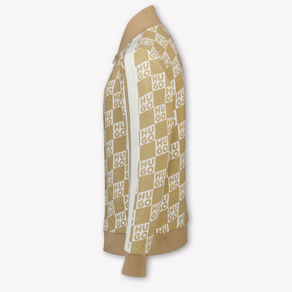 HUGO Kinder Jongens Vest In Beige