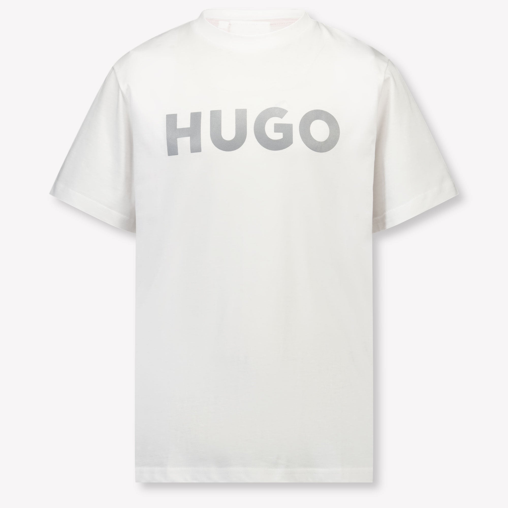 HUGO Kinder Jongens T-Shirt In Wit