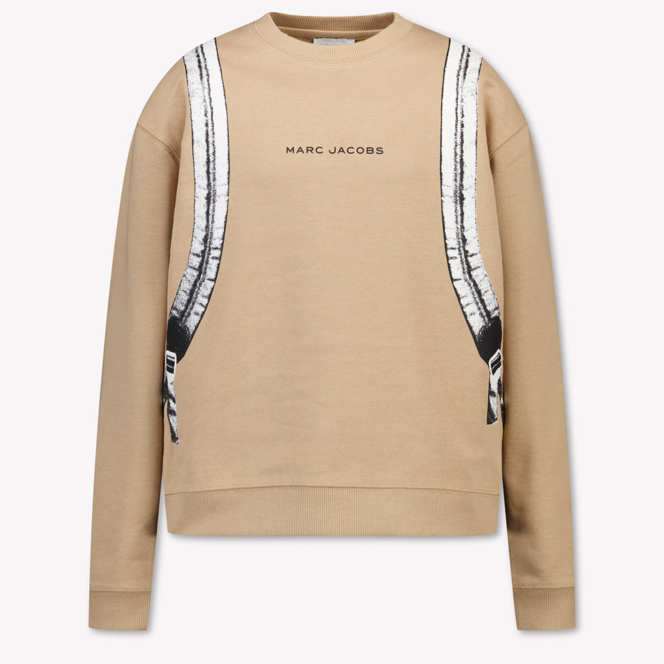 Marc Jacobs Kids Boys Sweater In Beige