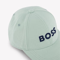 Boss Kids Boys Cap In Green