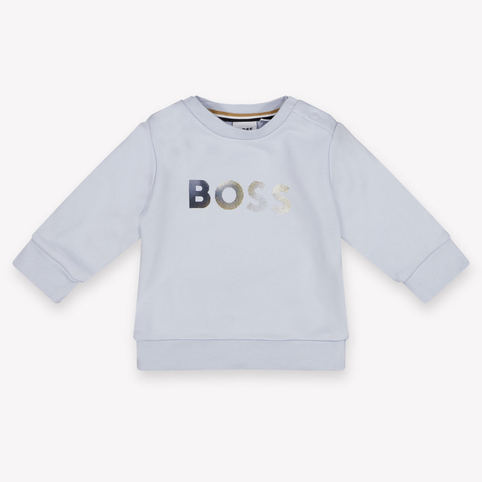 Boss Baby Boys Sweater In Light Blue