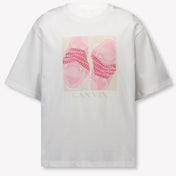 Lanvin Kids Girls T-Shirt In White