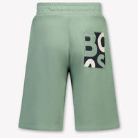 Boss Kids Boys Shorts In Green
