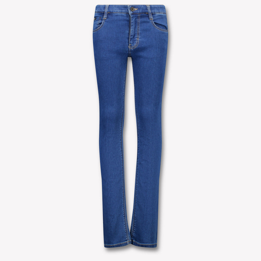 Boss Kids Boys Jeans In Blue