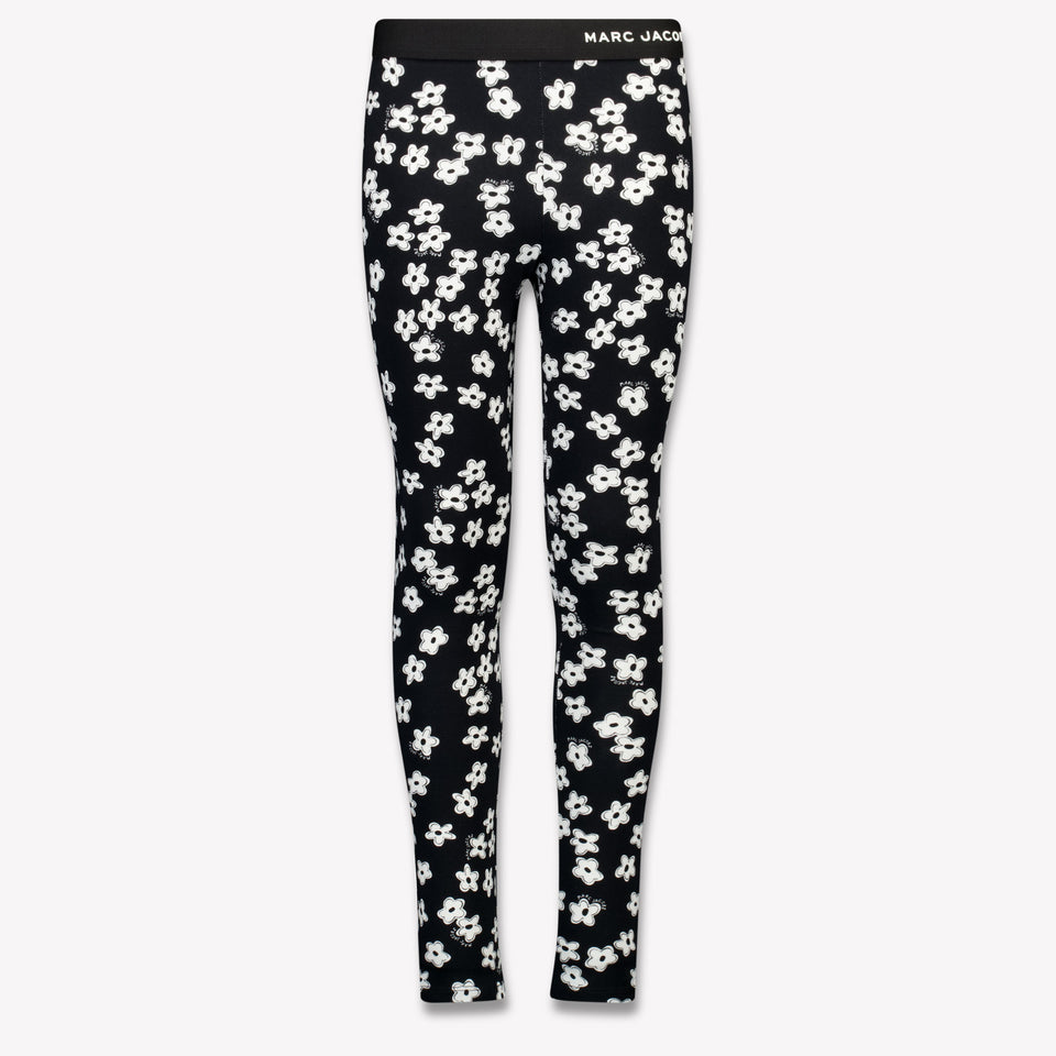 Marc Jacobs Kids Girls Leggings In Black