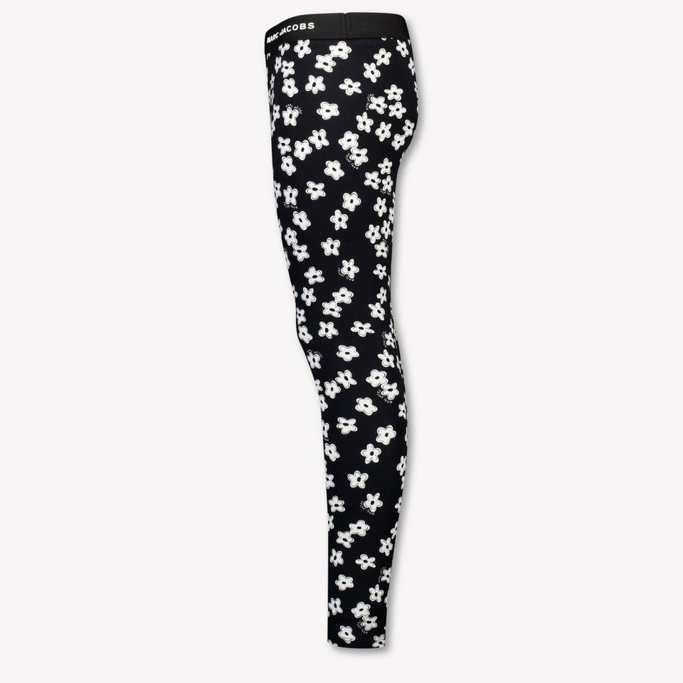Marc Jacobs Kids Girls Leggings In Black
