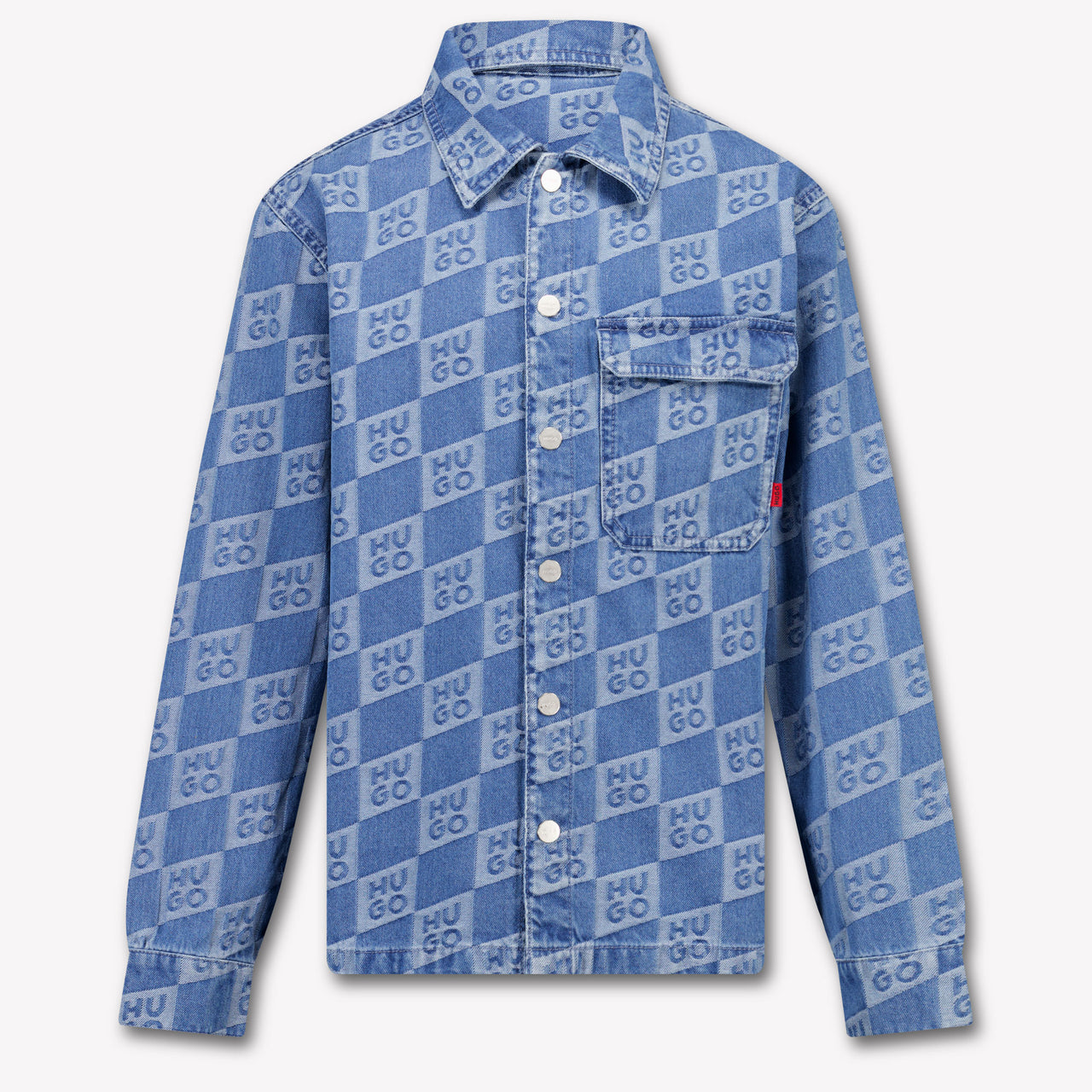 HUGO Kids Boys Blouse In Jeans