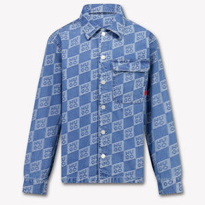 HUGO Kids Boys Blouse In Jeans