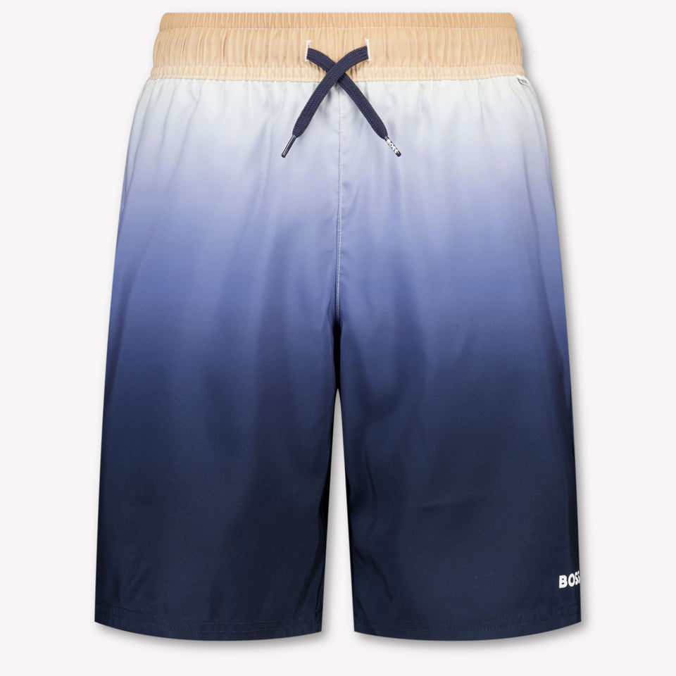 Boss Kinder Jongens Zwemkleding In Blauw