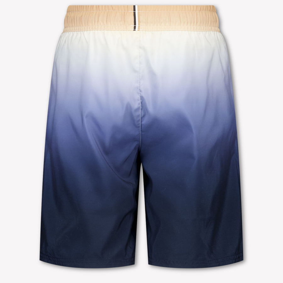 Boss Kids Boys Swimwear In Blue