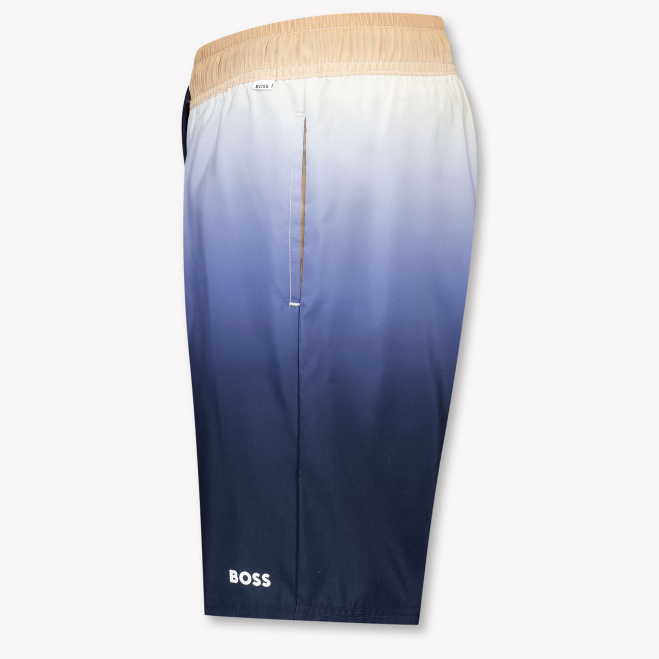 Boss Kids Boys Swimwear In Blue