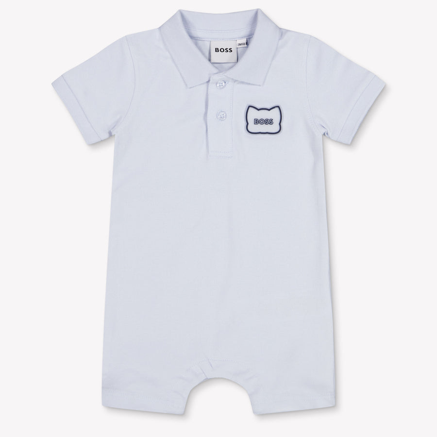Boss Baby Boys Playsuit In Light Blue