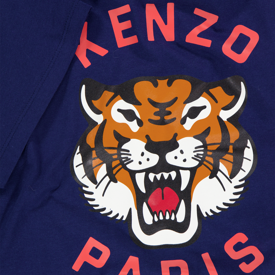 Kenzo Kids Kids Boys T-Shirt In Navy