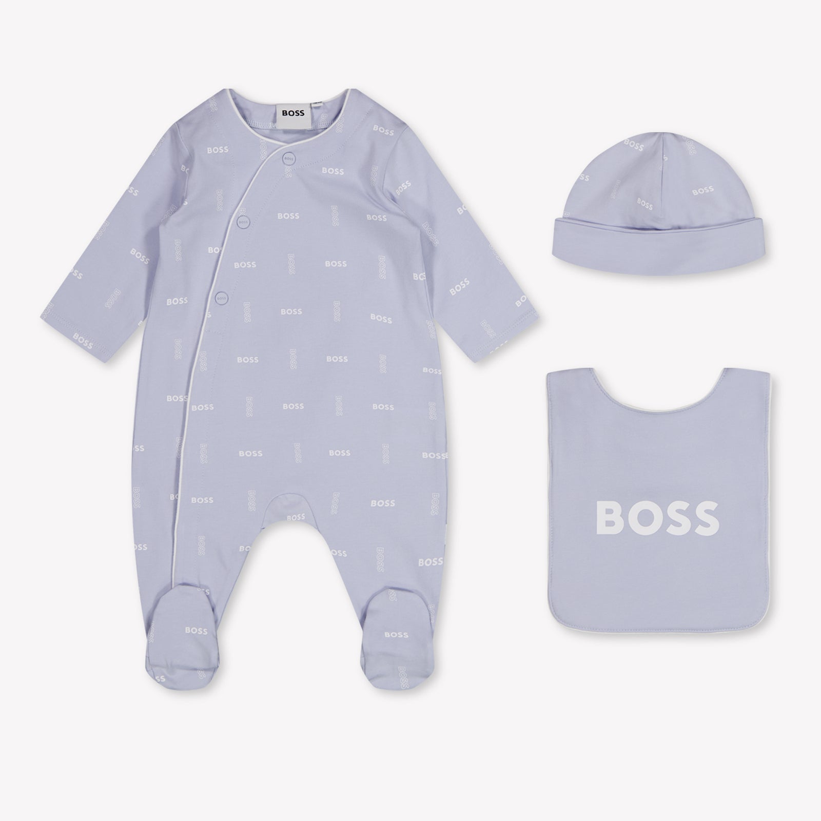 Boss Baby Boys Playsuit In Light Blue