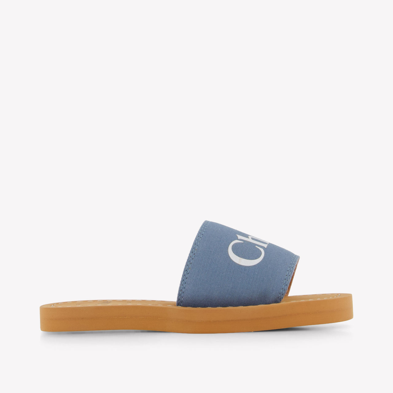 Chloe Meisjes Slippers In Licht Blauw