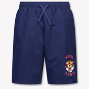 Kenzo Kids Kids Boys Swimwear In Navy