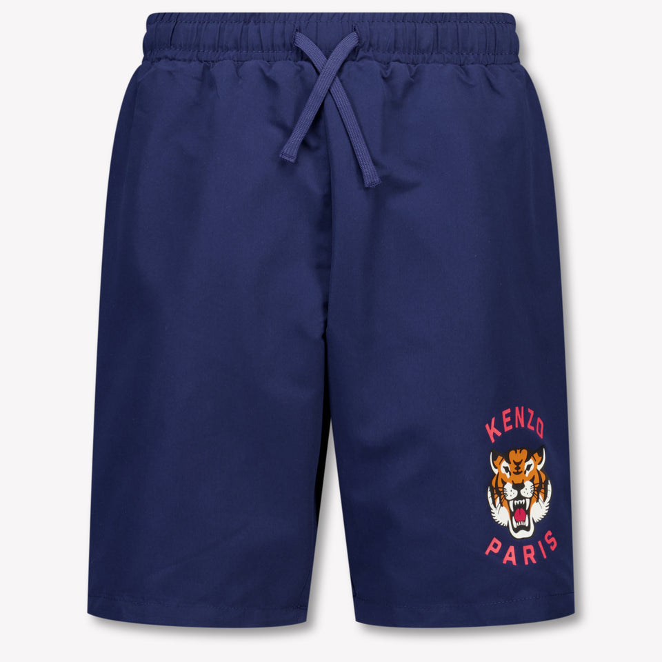 Kenzo Kids Kids Boys Swimwear In Navy