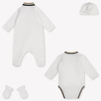 Boss Baby Boys Playsuit In White