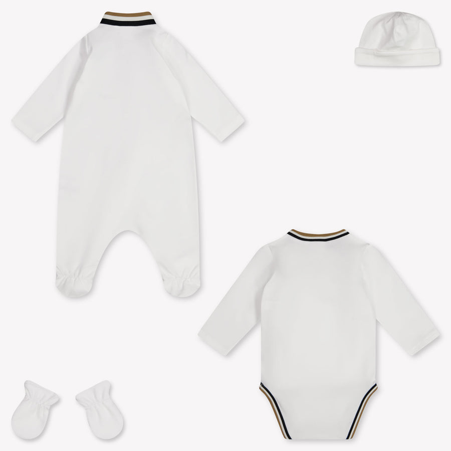 Boss Baby Boys Playsuit In White