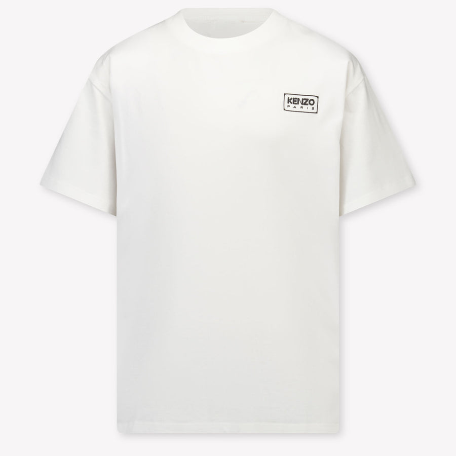 Kenzo Kids Kinder Jongens T-Shirt In Wit