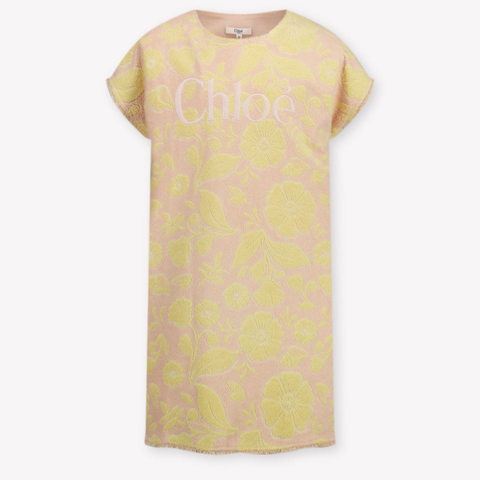 Chloe Kids Girls Dress In Light Pink