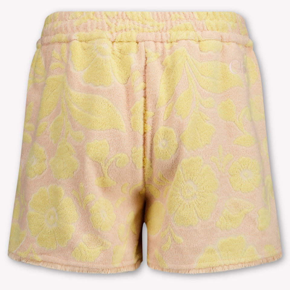 Chloe Kids Girls Shorts In Light Pink
