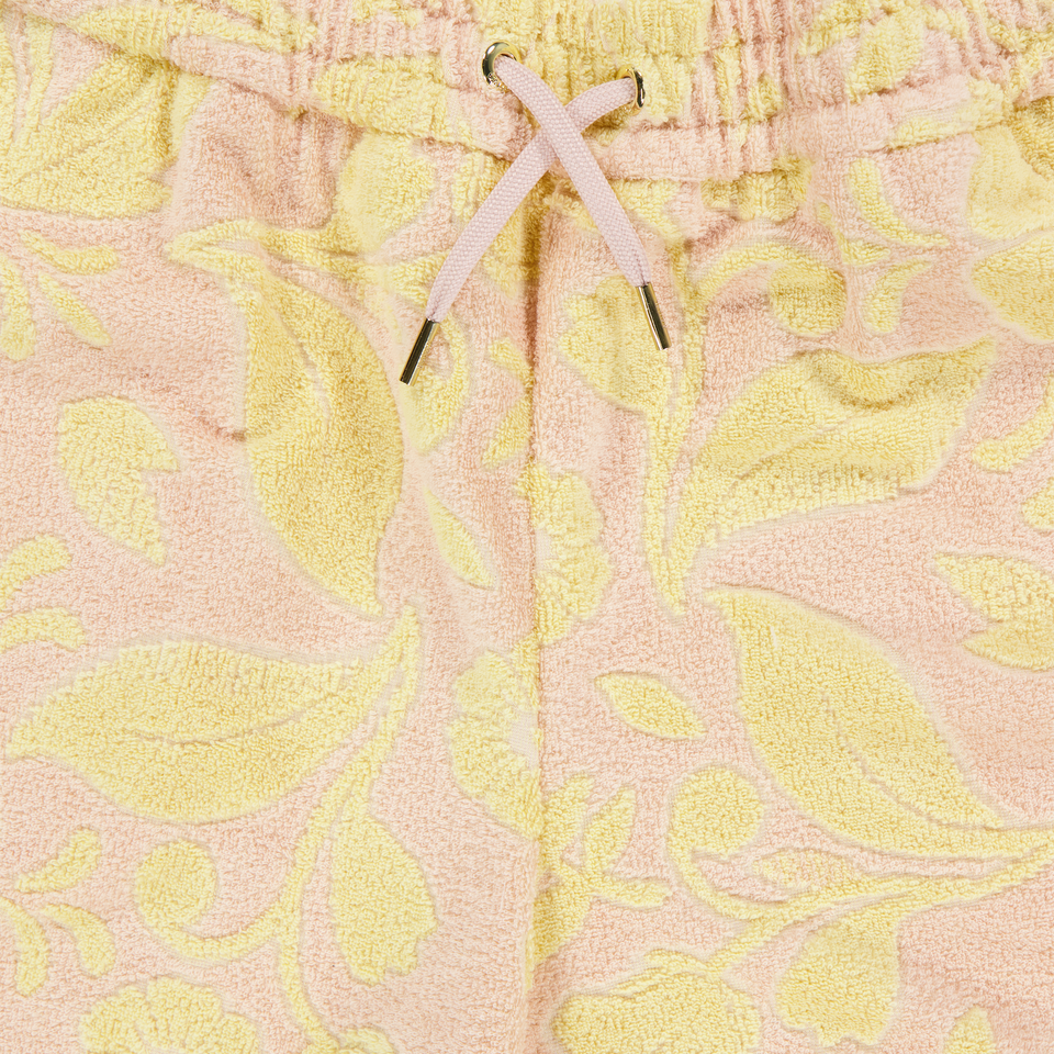 Chloe Kids Girls Shorts In Light Pink