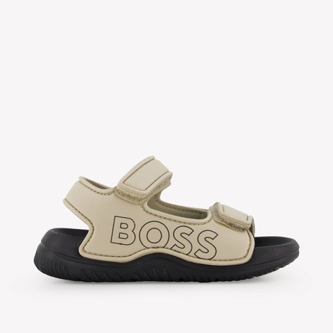 Boss Jongens Sandalen In Beige