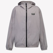 Kenzo Kids Kids Boys Summer jacket In Light Gray