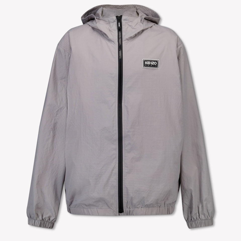 Kenzo Kids Kids Boys Summer jacket In Light Gray
