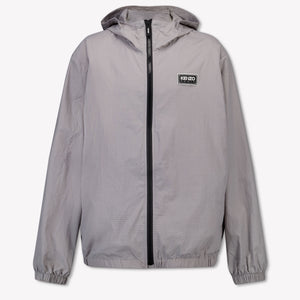 Kenzo Kids Kids Boys Summer jacket In Light Gray