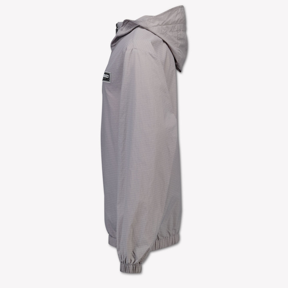 Kenzo Kids Kids Boys Summer jacket In Light Gray