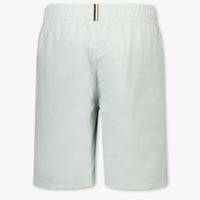Boss Kids Boys Swimwear In Mint