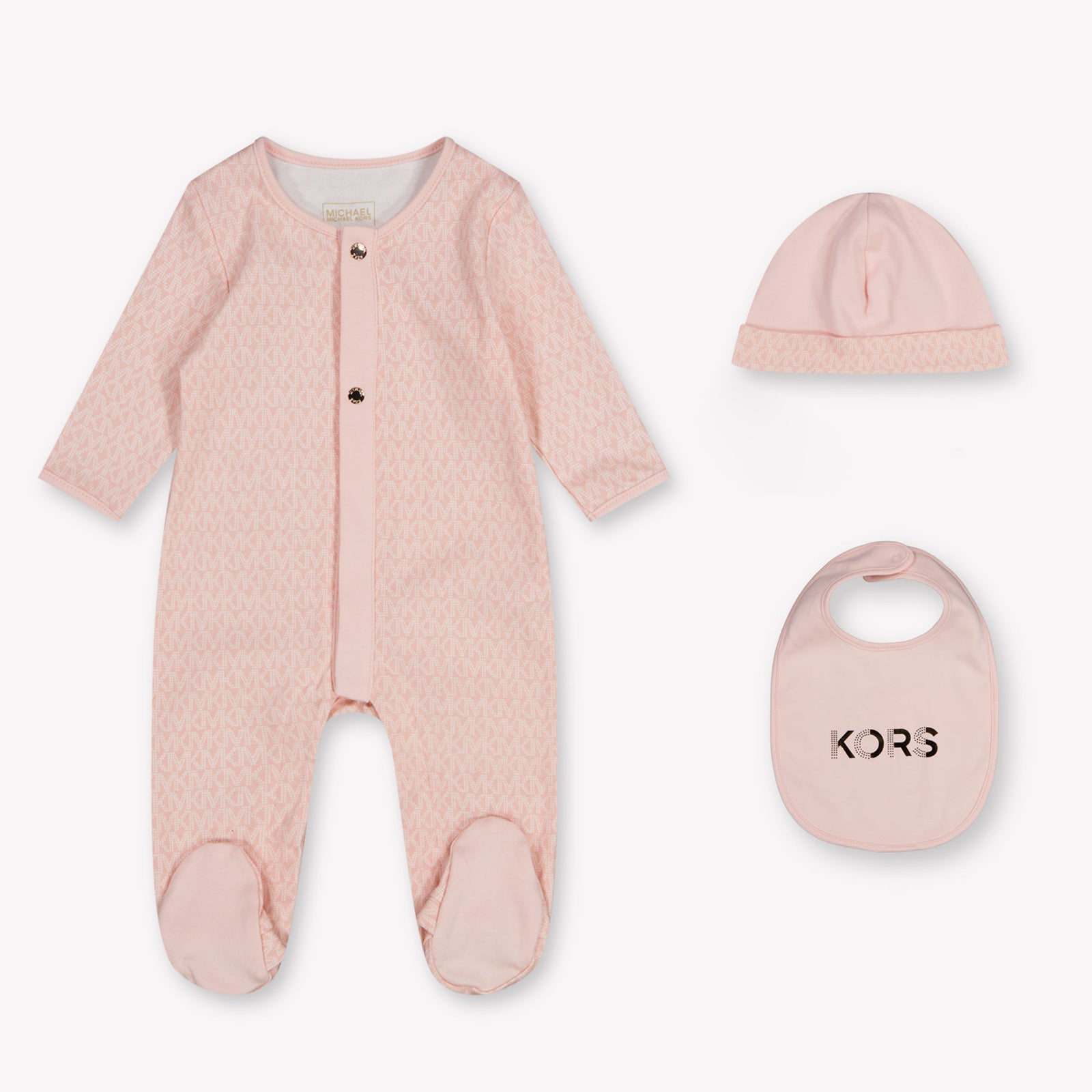 Michael Kors Baby Girls Playsuit In Pink