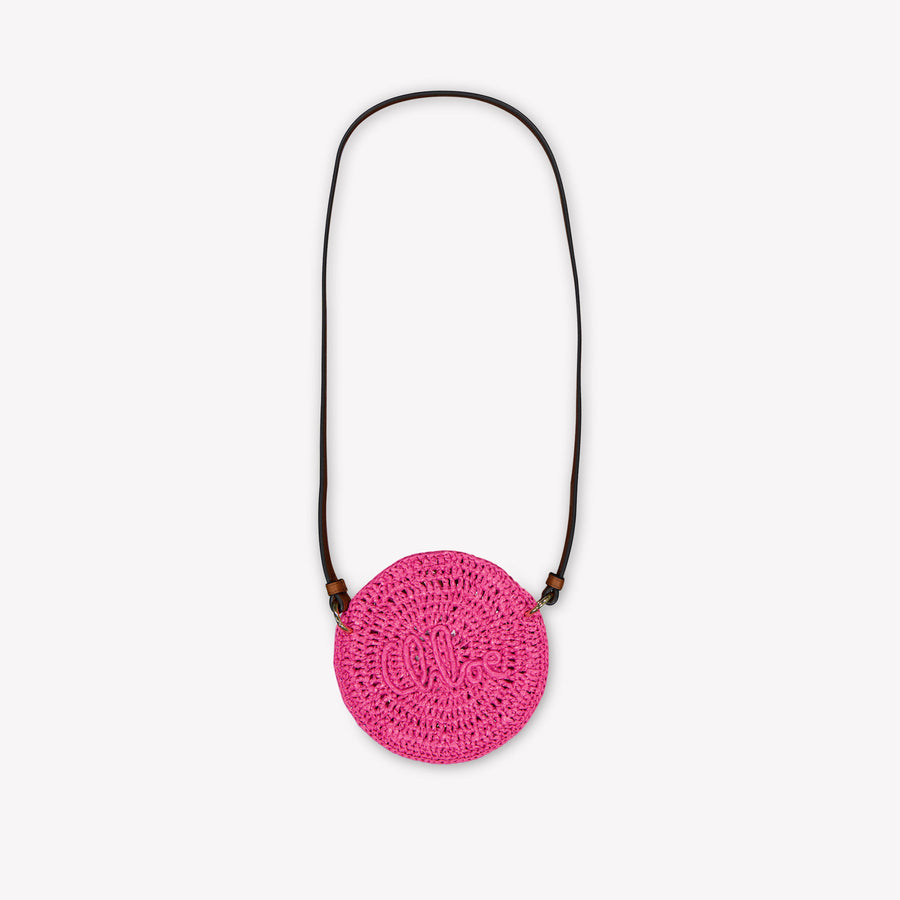 Chloe Kids Girls Bag In Fuchsia