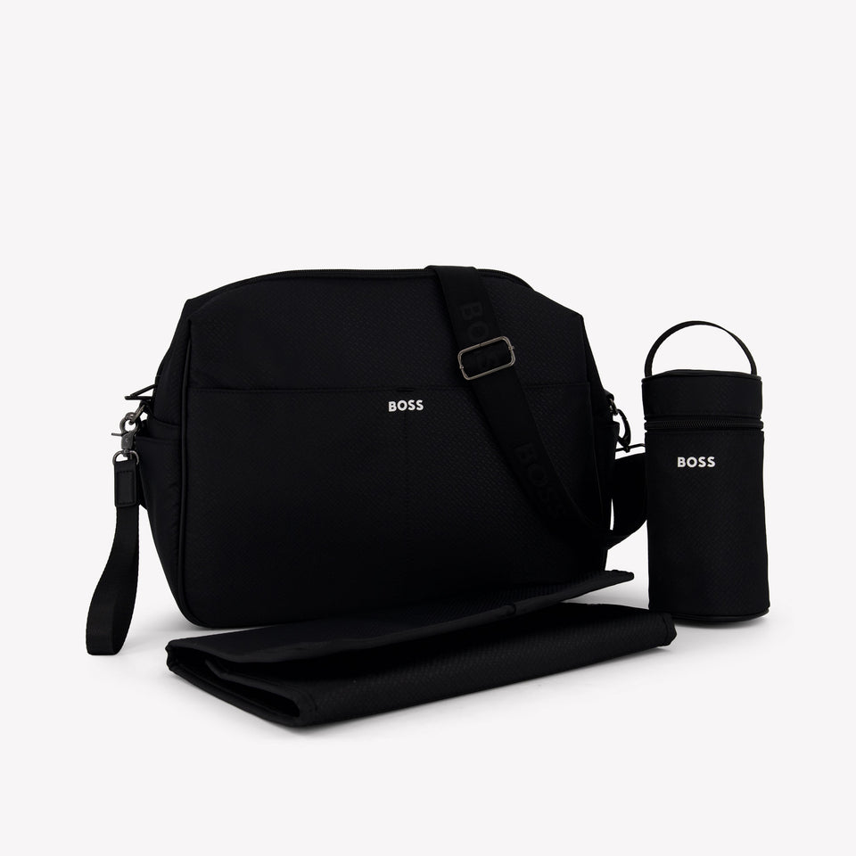 Boss Baby Boys Diaper Bag In Black