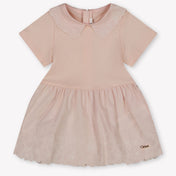 Chloe Baby Meisjes Jurk In Licht Roze