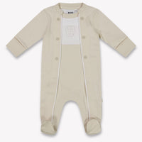 Boss Baby Boys Playsuit In Beige