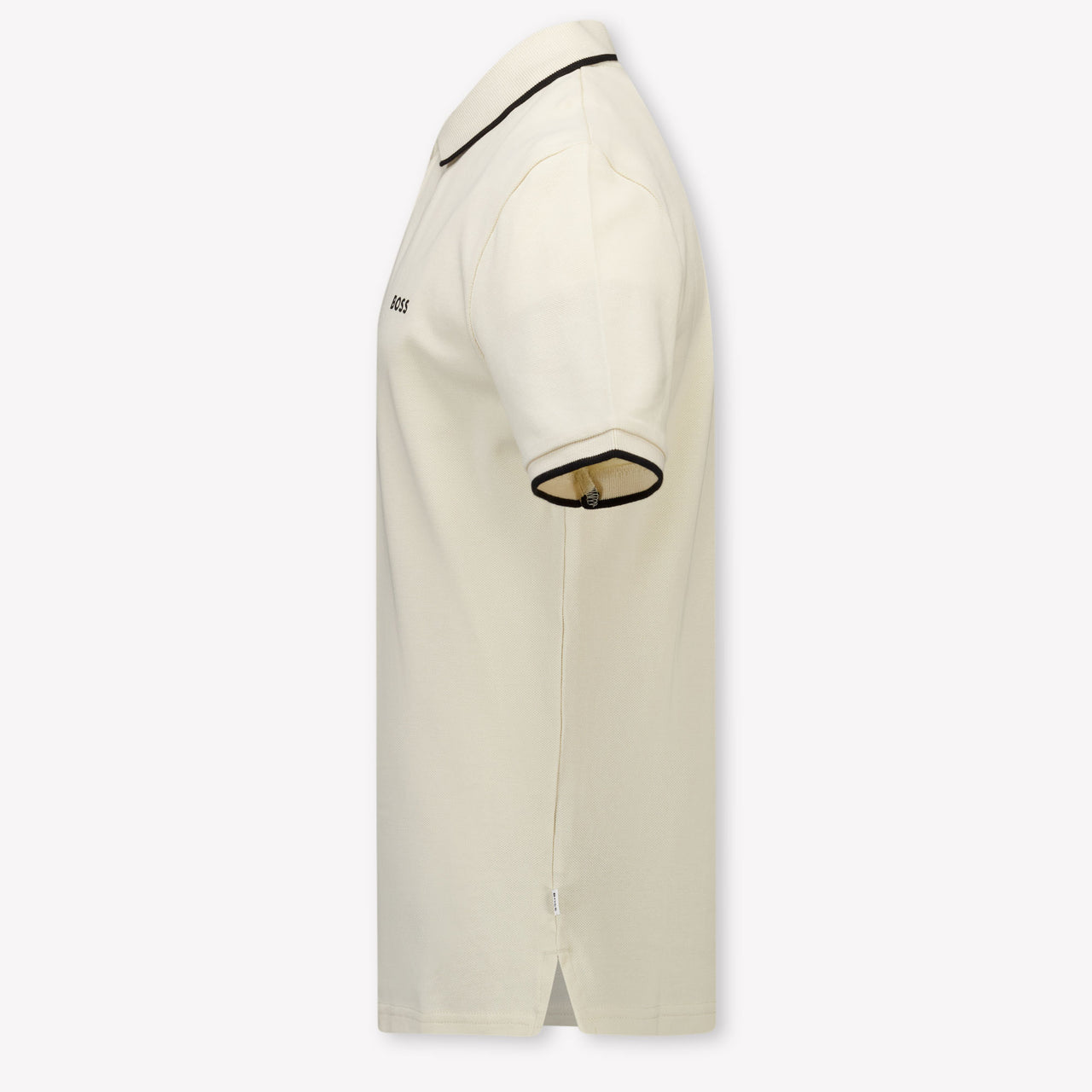 Boss Kids Boys Polo In Light Beige