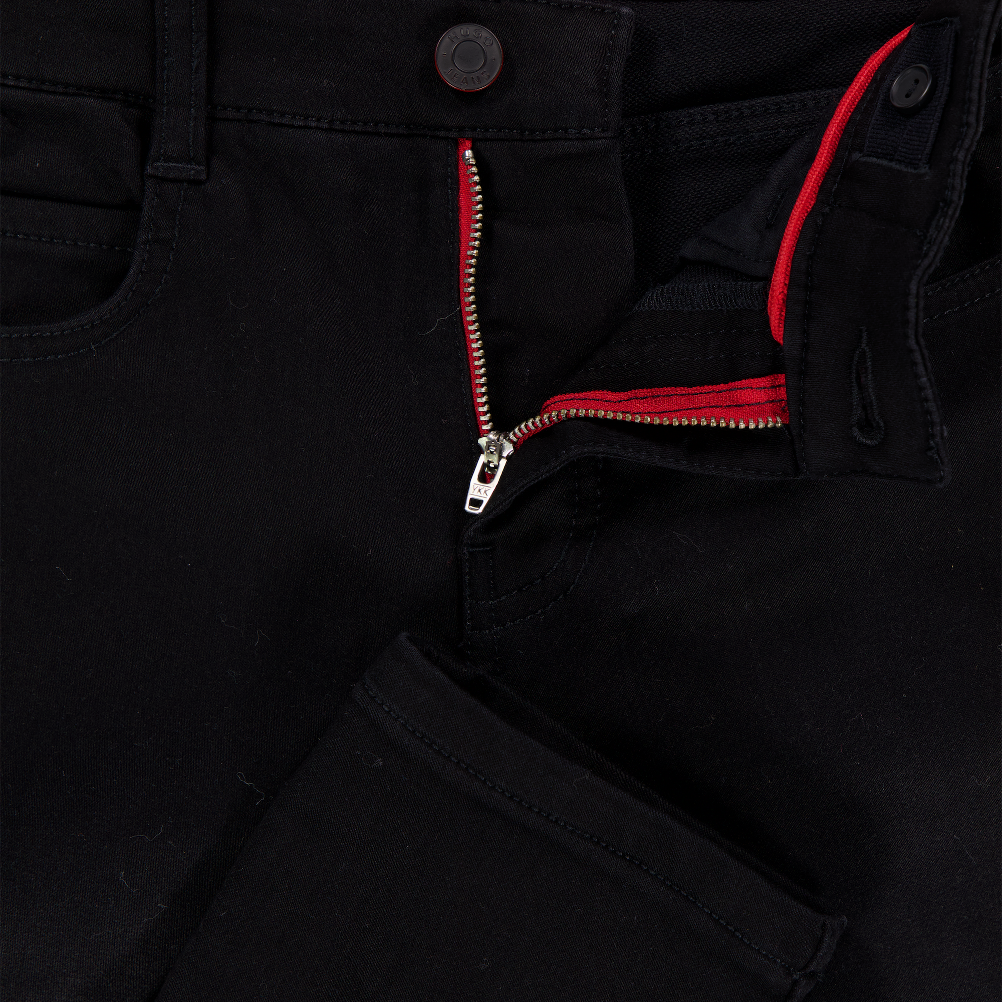 HUGO Kids Boys Jeans In Black