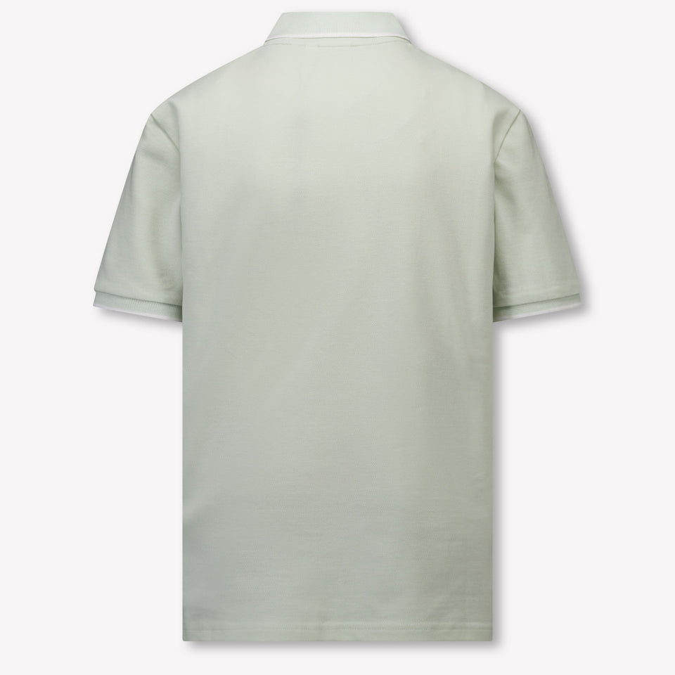 Boss Kids Boys Polo In Mint